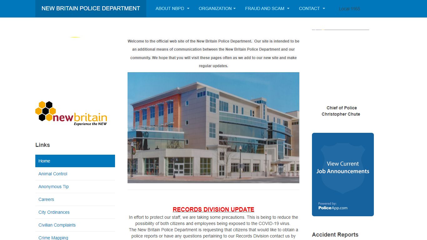 New Britain Police Department - Home